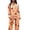 d-644Pink355, variant on MEZZALL Women Halloween Autumn Button Front Long Sleeve Lapel Top With Chest Pocket Elastic Waist Full Length Pants Pajama Set Casual Home Wear Pajamas Breathable 2 Piece Pjs
