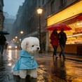 thumbnail image 7 of Waterproof Dog Raincoat,Full Coverage 4 Legs Dog Rain Jacket for Small Dogs,Pet Rain Coat with Hood,Reflective Strips&Leash Hole Outdoor Raincoat (Blue(XS)), 7 of 7