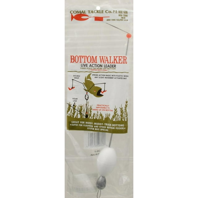 Comal Floats LAL2 Double Drop Bottom Walker Fishing Float