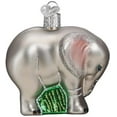 thumbnail image 2 of Old World Christmas Ornaments Baby Elephant Glass Blown Ornaments for Christmas Tree, 2 of 4