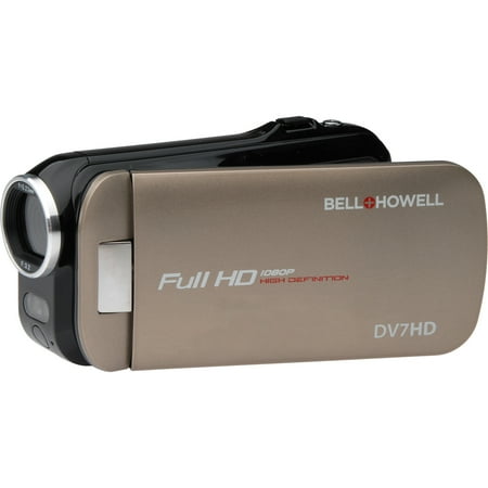 Bell & Howell Slice2 DV7HD 1080p HD Slim Video Camera Camcorder (Champagne)