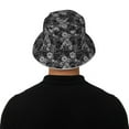thumbnail image 5 of Sikiie Black Cats In A Garden Reflective Double-Sided Bucket Hat, Sun Hat, for Gardening, Beaching, Camping, Hiking, Fishing, 5 of 6