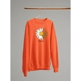 thumbnail image 3 of Find Your Soul Daisy Sweatshirt Women -Image by Shutterstock, Female 4X-Large, 3 of 4