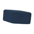 thumbnail image 4 of CoudarTitie Modern Stretch Footstool Cover, Wear-Resistant Ottoman Cover, Shop Ottoman Cover Navy L, 4 of 9