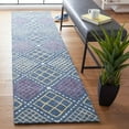 thumbnail image 2 of SAFAVIEH Metro Kaylee Geometric Area Rug, Blue/Yellow, 3' x 5', 2 of 9