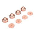 thumbnail image 4 of Speaker Isolation Feet Pads, Easy Installation Shock Absorption Aluminum Alloy Speaker Spike Isolation Feet Pad Noise Reduction  For Subwoofer For Recorder, 4 of 7
