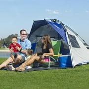 lightspeed outdoors quick cabana beach tent sun shelter, blue