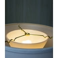 thumbnail image 5 of 14x14x10 Drum Lamp Shade Premium White Linen, 5 of 7