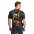 thumbnail image 6 of Five Nights At Freddy's I Always Come Back Men's Black Mineral Wash Crew Neck Short Sleeve T-shirt-Small, 6 of 6