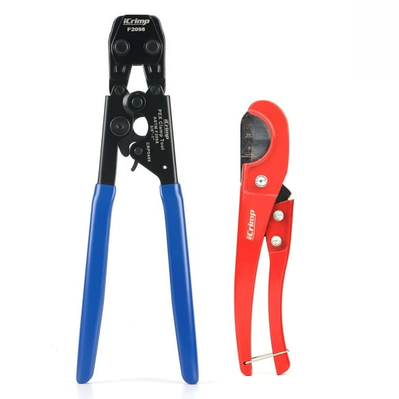 Herramienta de pinza PEX iCrimp CRP0409 para abrazaderas de 10 mm a 25 mm