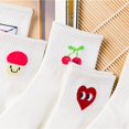 thumbnail image 1 of Student Leisure cotton socks white, 1 of 9