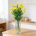 thumbnail image 5 of OAVQHLG3B Artificial Flowers for Indoor Outdoors Fake Silk Morning Glory Flowers with Eucalyptus Faux Plants UV Resistant Spring Summer Decoration for Garden Porch Yard Home Outdoor Decor, 5 of 5