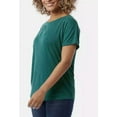 thumbnail image 2 of 32 Degrees Ladies' Short Sleeve Ribbed Top, Gulf Coast Green Large, 2 of 4