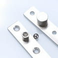 thumbnail image 2 of Minkissy 1Pc Rotatable Hinges Stainless Steel Invisible Pivot Hinges for Office Doors, 2 of 7