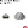 thumbnail image 2 of Good Grips Silicone Drain Protector for Pop-Up & Regular Drains, 2 of 7