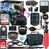 Canon EOS 70D Video Creator with 18-135mm Lens, Rode VideoMic + 64GB Class 10 UHS-1 SDXC Memory Card + LP-E6 Rechargeable Battery + Accessory Bundle