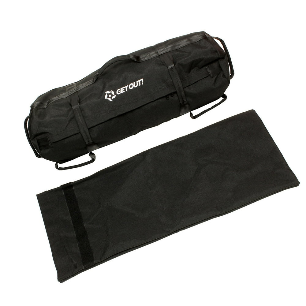 Weight Bag Workout Sandbag Black with Filler Bag 2575 lbs Walmart