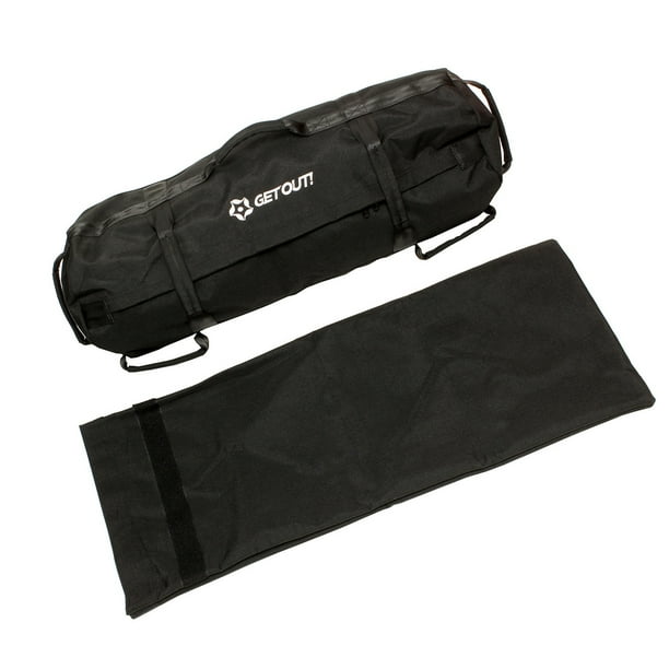 Weight Bag Workout Sandbag Black with Filler Bag 2575 lbs Walmart