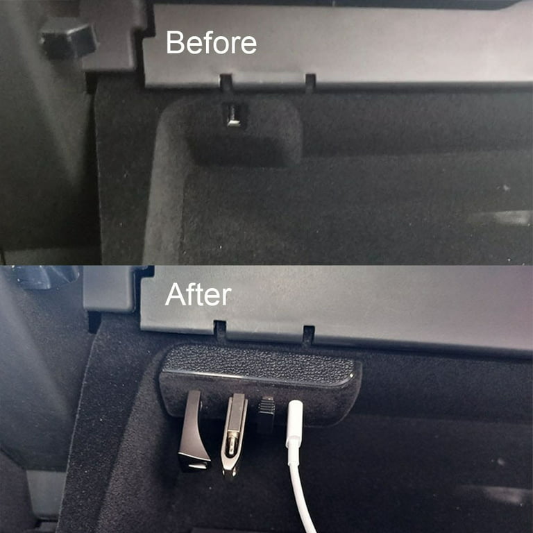 4-in-1 USB Hub Center Console Glove Box Docking Station For Tesla Model 3 Y