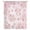 Pink, variant on Pink Floral Sheer Curtains 63 Inches Long, Modern Farmhouse Aesthetic Shabby Chic Flower Light Filering Curtains, Breathable Simi Curtain Privacy Drapes for Living Room Bedroom Window Treatment