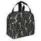 thumbnail image 2 of Easygdp Retro Skeleton Dancing On Halloween Party Bolsa Térmica Premium - Tela Oxford Impermeable, Gran Capacidad, Bolsillo Frontal, Unisex para Trabajo, Escuela, Actividades al Aire Libre y Picnics, 2 of 8