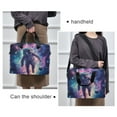 thumbnail image 6 of FORMRS 16" Laptop Bag Carrying Sleeve Case with Handle Travel Shoulder Briefcase, Astronaut Pattern, 6 of 8