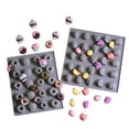 thumbnail image 4 of Molde de silicona para rosquillas y Chocolate con 6/8 cavidades, bandeja antiadherente para hornear, resistente al calor, reutilizable, plegable, Herramientas y accesorios para hornear 20 donas Toystoory HA004965-02, 4 of 6