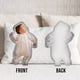 thumbnail image 2 of Foto personalizada Humanoide - Almohada personalizada con forma de recién nacido, 2 of 6