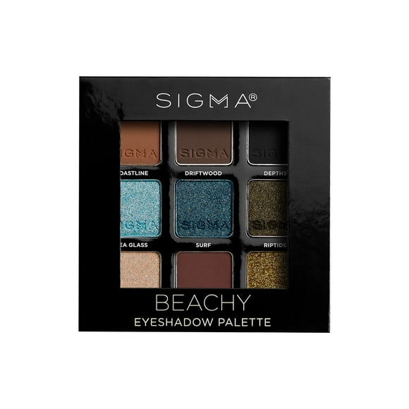 SIGMA Eyeshadow Palette - Beachy Eye Shadow Women 0.32 oz