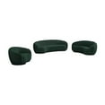 thumbnail image 5 of Meridian Furniture Hyde Green Boucle Fabric Sofa, 5 of 14