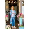 The Pioneer Woman Floral Print Duster with 3/4-Length Sleeves, Women's