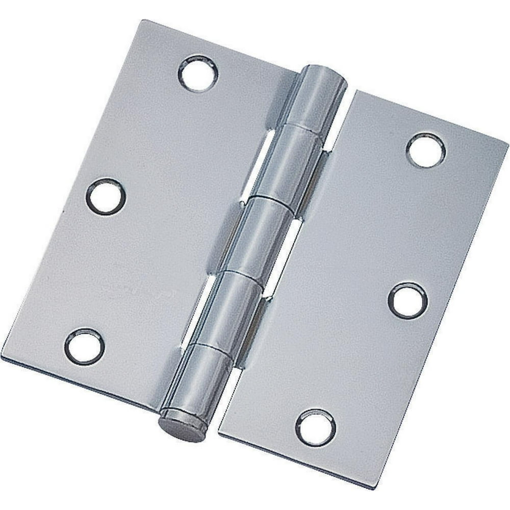 ProSource Door Hinge 31/2 In L X 31/2 In W Door Leaf 6 Holes 2.2 Mm