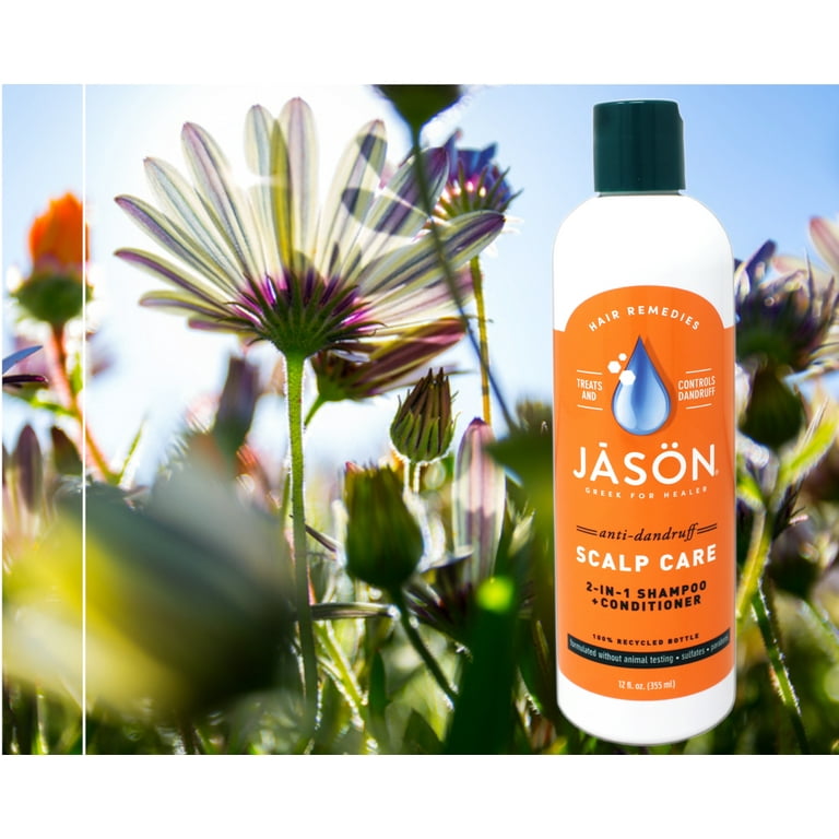 Jason Dandruff Relief Treatment, Medicated 2 in 1 Natural Everyday