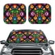 thumbnail image 2 of Balery Traditional Floral Polish Parasol para parabrisas de coche de 2 piezas | Parasol plegable para parabrisas delantero de coche para la mayoría de sedanes-Large, 2 of 5