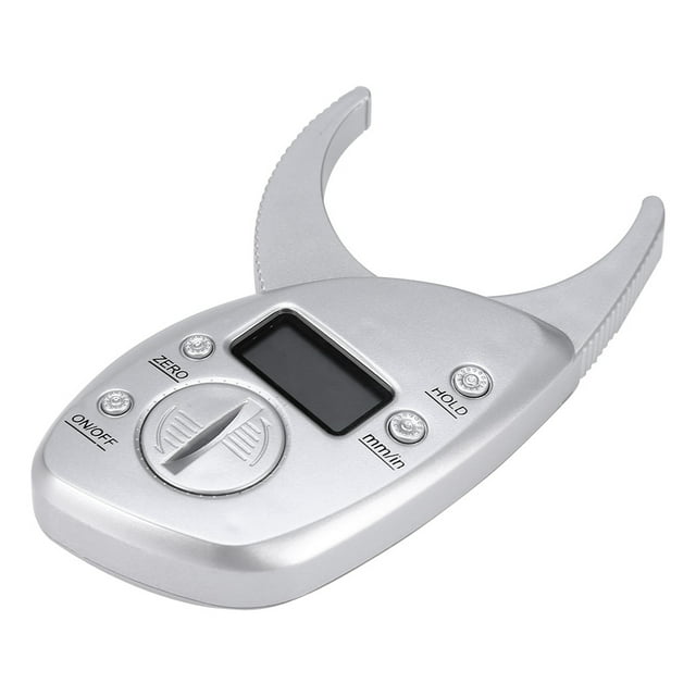 Body Fat Tester Body Measuring Caliper Body Fat Monitors Portable Digital Skinfold Measurement Tester Measuring Caliper