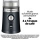 thumbnail image 3 of Molino de Café Eléctrico Hamilton Beach 5 Ajustes (Reacondicionado), 3 of 8