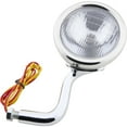 thumbnail image 6 of Speedway Motors Stainless Steel Cowl Light Assemblies with Built-In Turn Signals Compatible with 1928-1929 Ford Model A, Includes Chrome Arms, 12V Bulbs, Wiring & Hardware, Pair, 6 of 7
