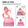 thumbnail image 4 of Botella Para Agua Deportiva Medio Galón Rosa a Verde Malubero  Malu1365, 4 of 5