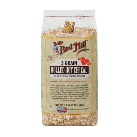 (3 Pack) Bob's Red Mill Hot Cereal, 5 Grain Rolled, 16
