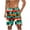 Multicolor, variant on Iugvhana Men's Swim Trunks with Pockets Bathing Suit Summer Hawaiian Tropical Print Drawstring Board Shorts Swimwear Long Shorts Black XXXXL