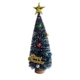 thumbnail image 2 of Mini árbol de Navidad Macarena decoración navideña cepillo de botella 16cm Verde, 2 of 8