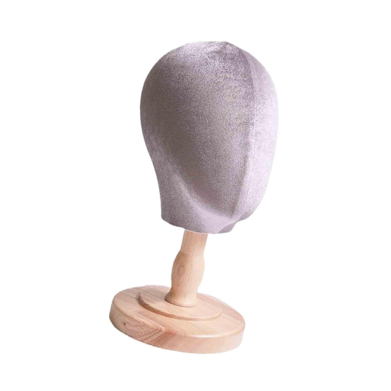 FITYLE s Head Mannequin Head for s for Hair Braiding s Making Display Retail Wood Base