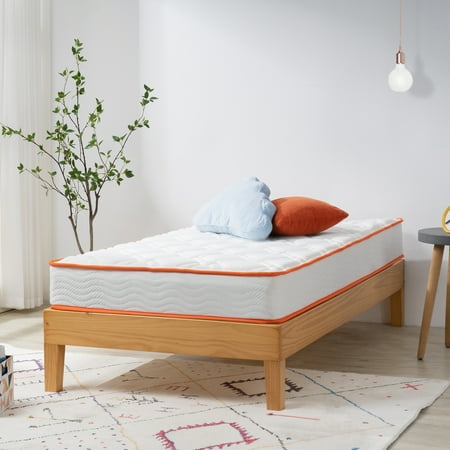 Slumber 1 by Zinus 8” Gel-Infused Spring Mattress, Twin