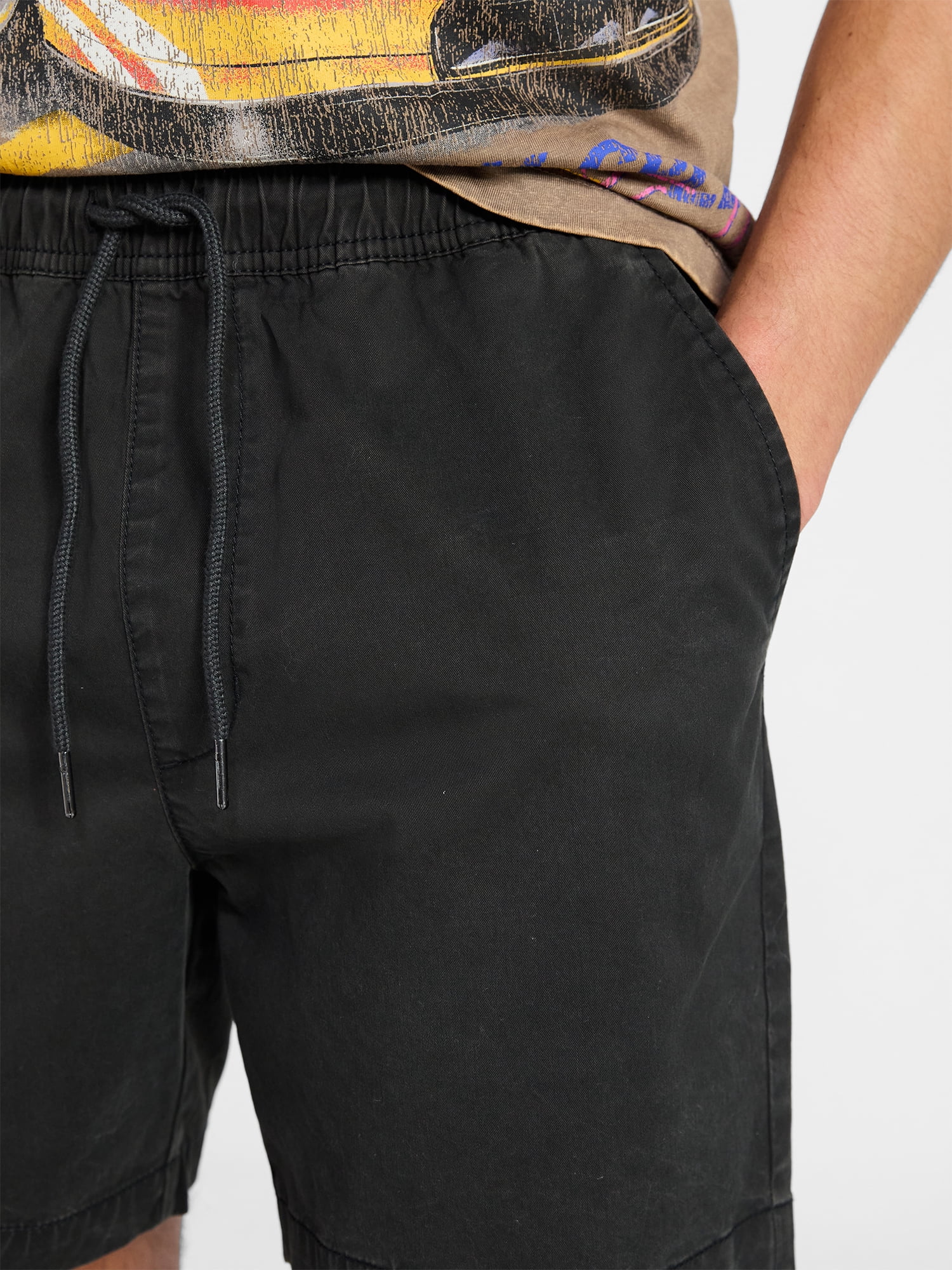 No Boundaries Flat Front Shorts, 6" Inseam, Men's XS-5XL