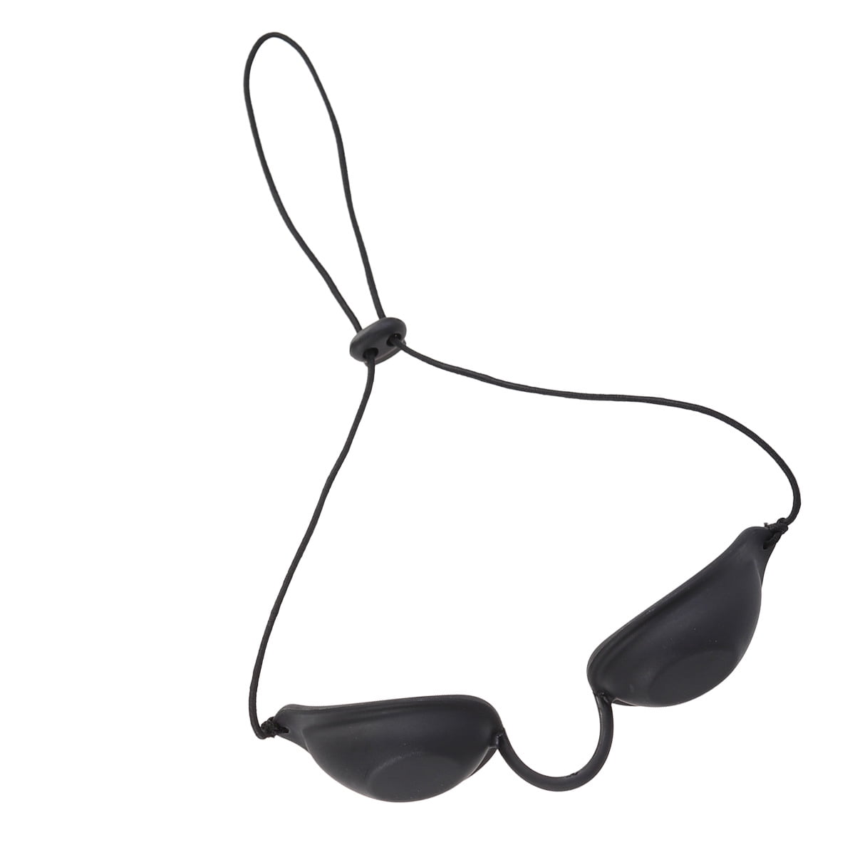 Safety Goggles Eye Patch Red Blue Light Eye Protect Eyepatch for Patients in IPL, UV, Infrared LED Light Therapy Hard (Black)