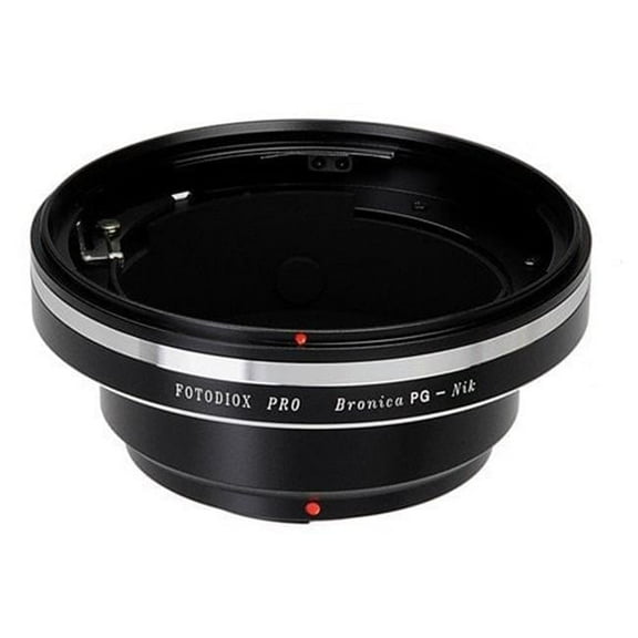 Fotodiox PG-NikF-Pro Pro Lens Mount Adapter - Bronica GS-1 Mount SLR Lenses To Nikon F Mount SLR Camera Body