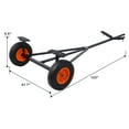 thumbnail image 2 of Heavy Duty Boat Trailer Dolly, 420LB Capacity Adjustable Trailer Mover with 16" Pneumatic Tires, 2 of 8