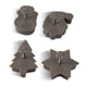 thumbnail image 2 of Billuyoard Moldes para galletas de 4 piezas, molde para pastel de Chocolate de Navidad, moldes para galletas de mantequilla de Santa, cubitos de hielo, Herramientas y accesorios para hornear Gris Billuyoard HA009427-02, 2 of 6