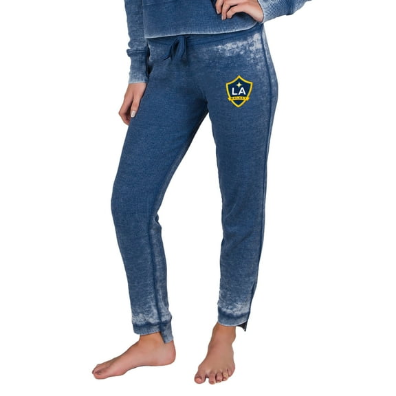 Women's Concepts Sport  Navy LA Galaxy Waffle Knit Pants