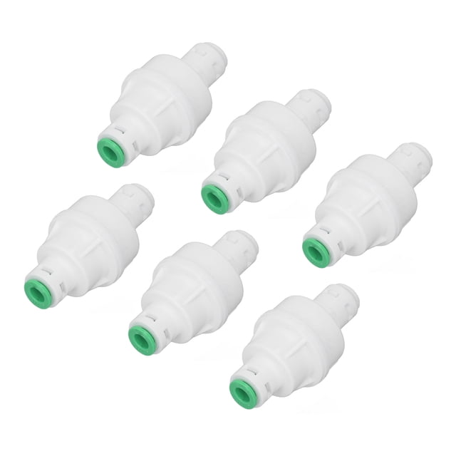 Válvula reductora de purificador de agua, 10 piezas Purificador de agua reductora Válvula reductora de ajuste rápido Regulador de presión del purificador Construido para durar